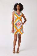 Zaire Dress, Tiles